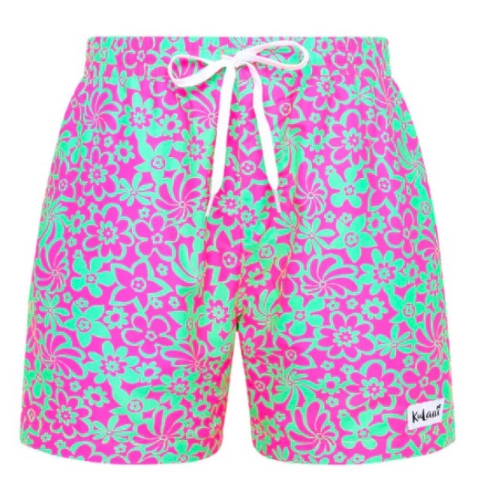 KULANI KINIS MEN’S SWIM TRUNKS - YUCCA TUCCA